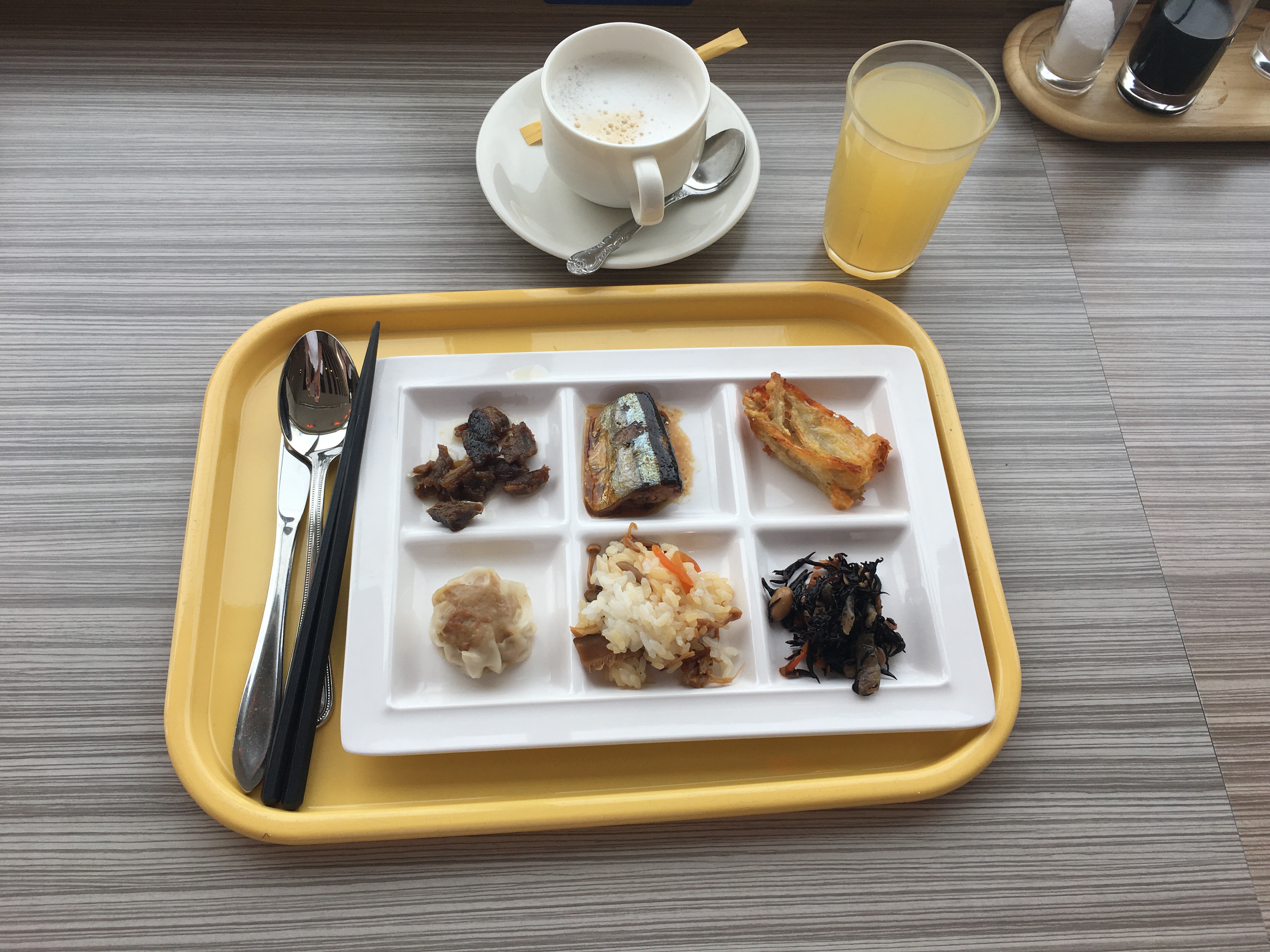 Ontbijten in Matsumoto