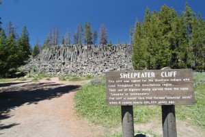 Sheepeater Cliff, Yellowstone